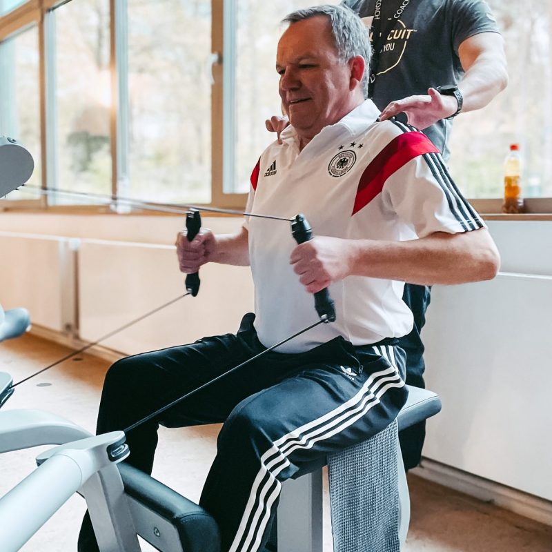 Trainingsbetreuung im Vitadrom