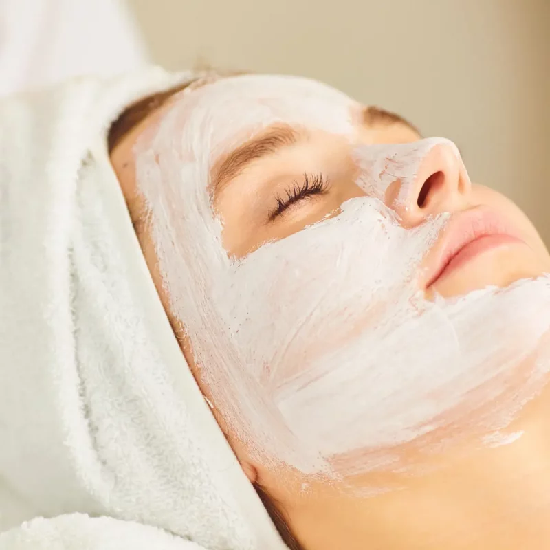 Gesichtsbehandlung Kosmetik